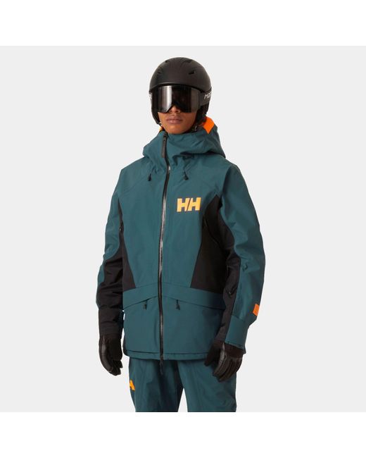 Helly Hansen Blue Sogn Tinden Shell Jacket Green for men