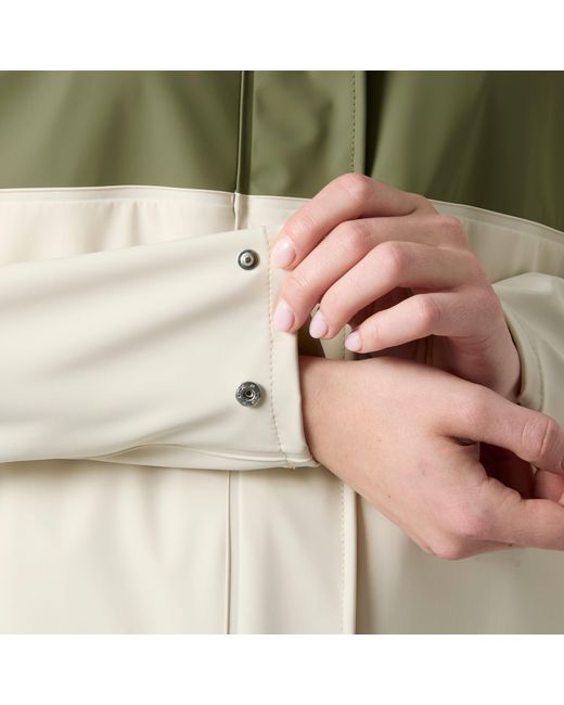 Helly Hansen Green Moss Block Pu Raincoat