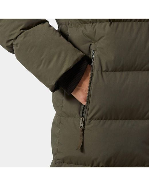 Helly Hansen Green Aria Long Parka Damen