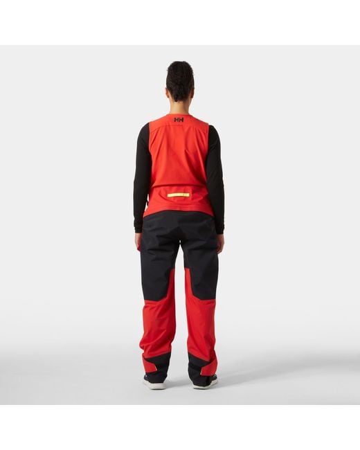 Helly Hansen Red Aegir Race Salopette 2.0