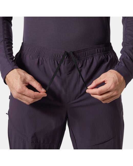 Helly Hansen Awe Relaxed Softshell Pants Herren in Purple für Herren