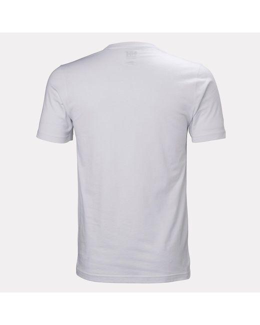 Helly Hansen White Crew T-Shirt 2.0 for men