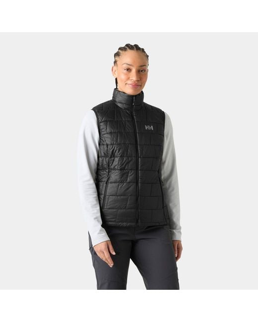 Helly Hansen Black Lifaloft Insulated Vest