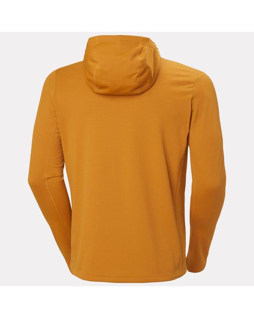 Helly Hansen Orange Versalite Hooded Fleece Jacket for men