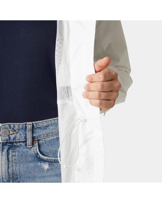Helly Hansen White Westport Raincoat