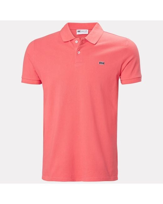Helly Hansen Red Hudson Polo for men