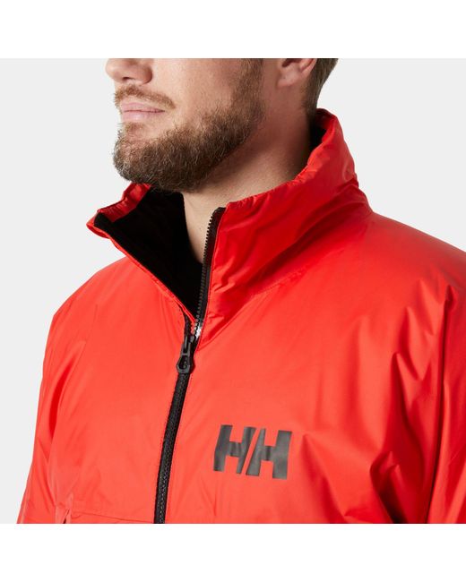 Ægir Midlayer Jacket Rouge Helly Hansen en coloris Red