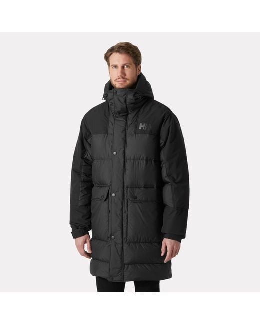 Helly Hansen Black Escape Down Parka for men