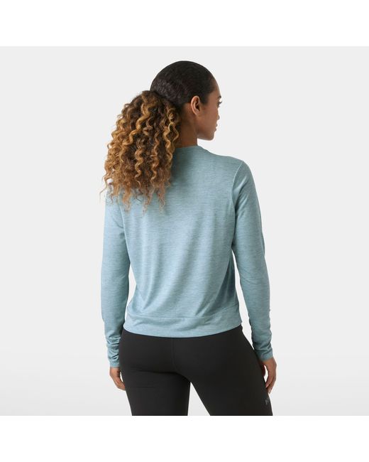 Sval Long Sleeve Blu di Helly Hansen in Blue