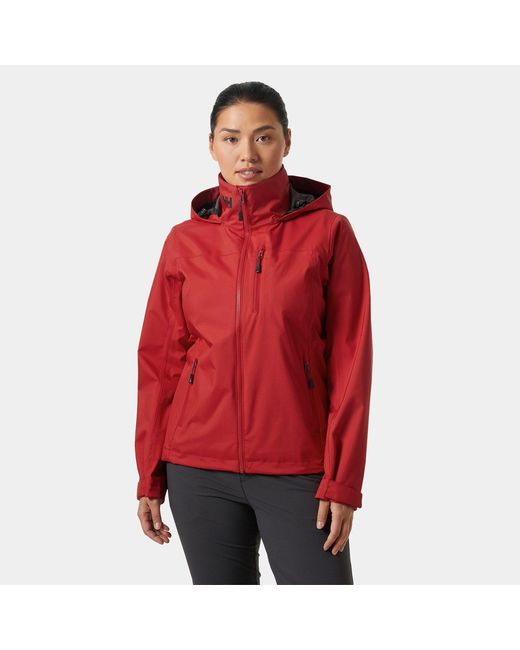 Crew Hooded Giacca Da Vela 2.0 Rosso di Helly Hansen in Red