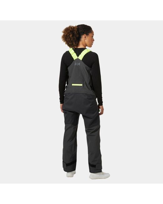 Helly Hansen Black Skagen Pro Sailing Salopette