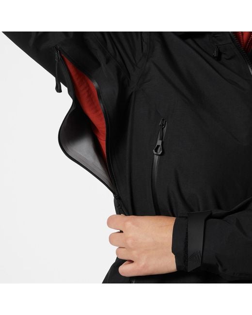 Helly Hansen Black Odin 9 Worlds 3.0 Shell Jacket