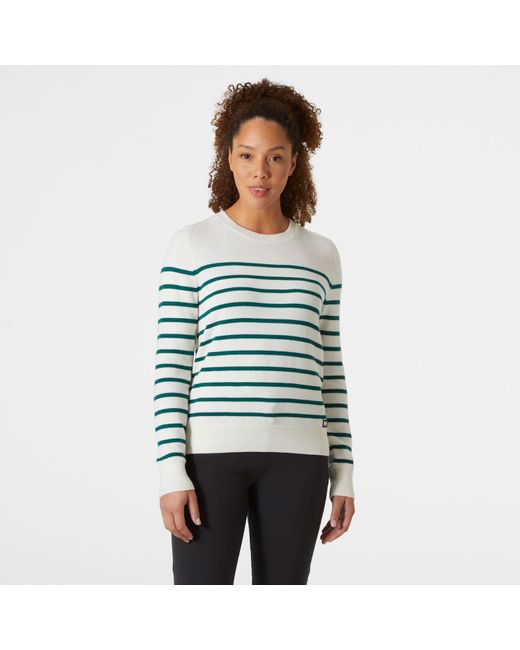 Helly Hansen Green Molene Wool Sweater