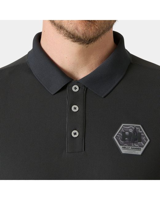 Helly Hansen Black Hp Race Polo for men