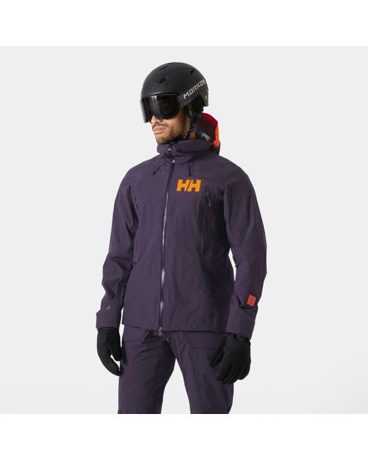 Giacca Shell Sogn 2.0 Uomo Viola di Helly Hansen in Blue da Uomo