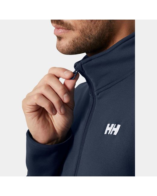Helly Hansen Blue Alpha Zero Fleece Outdoor Jacket for men