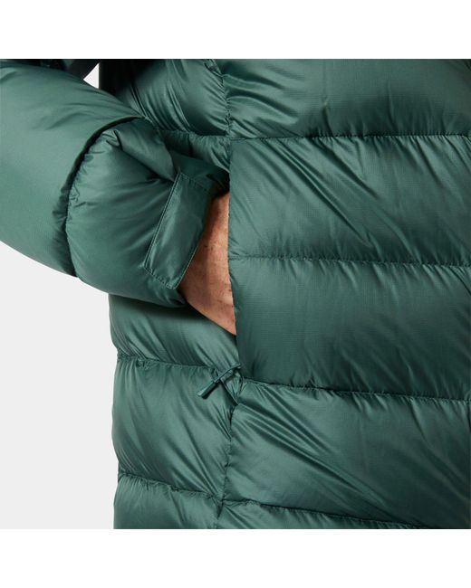 Helly Hansen Green Glacier Down Jacket for men