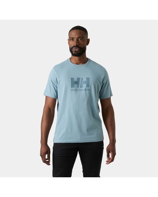 Helly Hansen Blue Hh Logo T-Shirt 2.0 for men