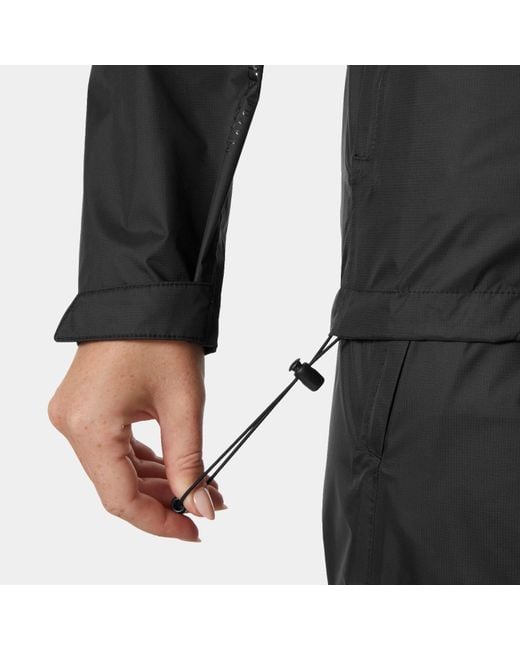 Helly Hansen Black Funktionsjacke W LOKE JACKET wind- und wasserdicht