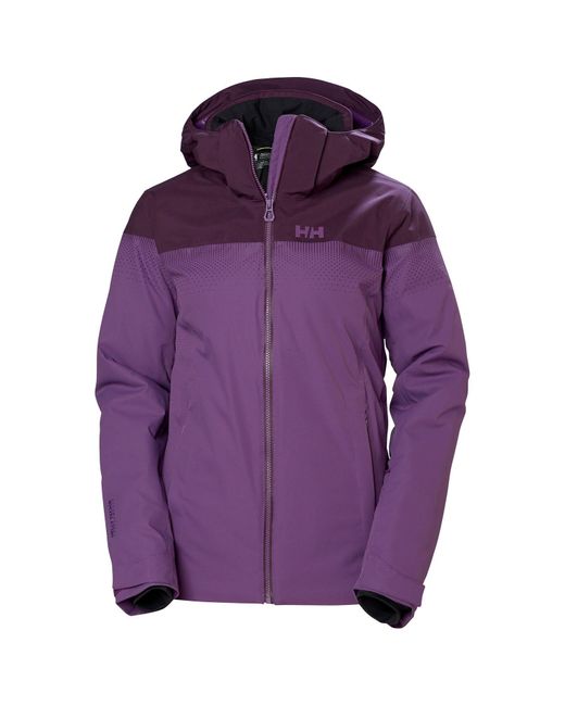 Helly Hansen Purple Motionista Light Lifaloft Ski Jacket L