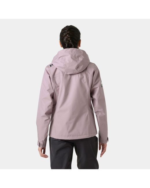 Helly Hansen Purple Crew Hooded Jacket 2.0