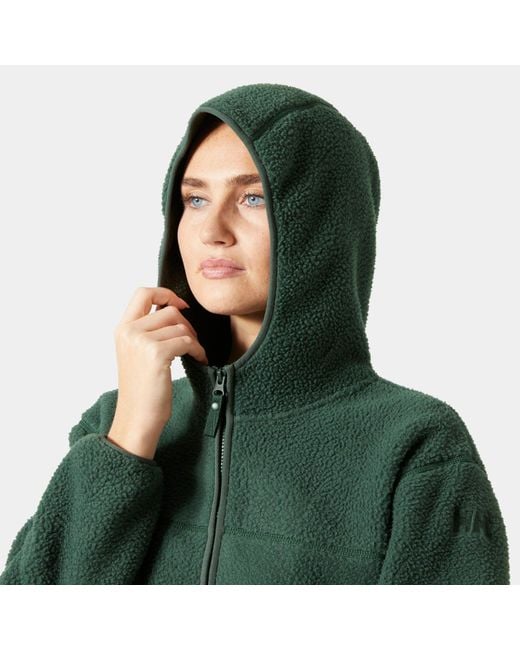 Maud Pile Jacket Femme Vert Helly Hansen en coloris Green