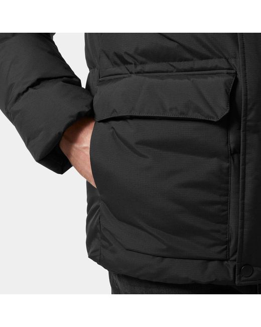 Helly Hansen Black Nordic Puffy Jacket for men