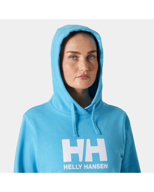 Helly Hansen Blue Hh Logo Hoodie 2.0