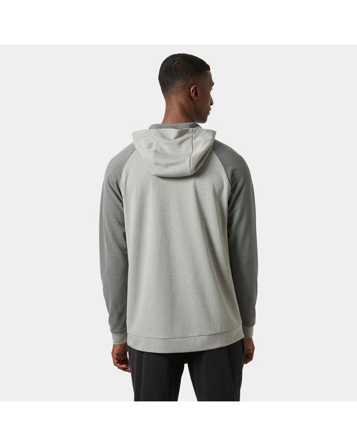 Helly Hansen Gray Lifa Tech Lite Pullover Hood 2.0 for men