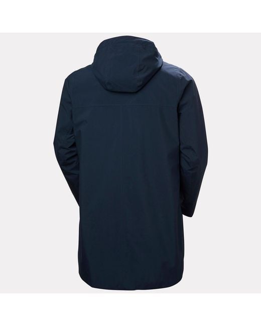 Helly Hansen Blue Brussel Raincoat for men