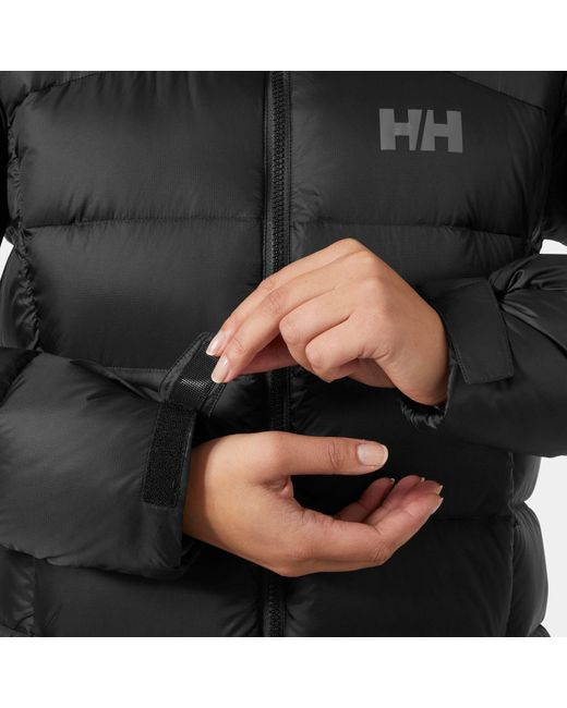 Helly Hansen Black Glacier Down Jacket Damen