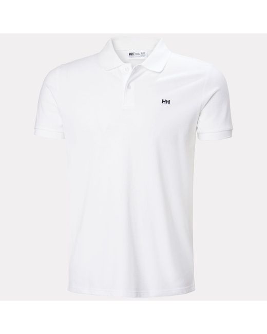 Helly Hansen White Hudson Polo for men