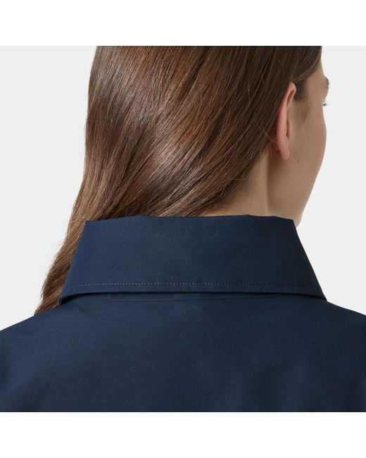 Helly Hansen Blue Avenue Trench