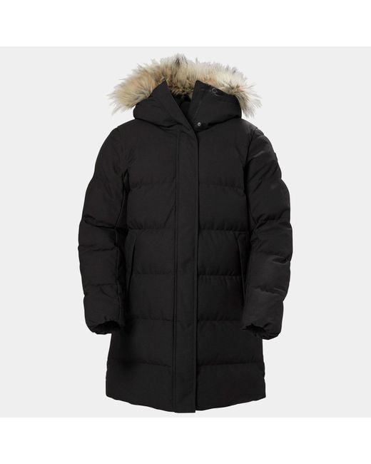 Helly Hansen Black Blossom Puffy Parka