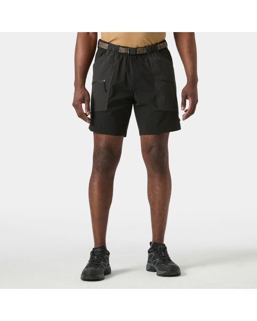 Helly Hansen Black Awe Relaxed Shorts for men