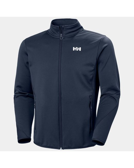 Helly Hansen Blue Alpha Zero Fleece Outdoor Jacket for men
