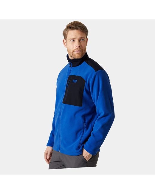 Helly Hansen Daybreaker Block Microfleece Jacket Blue for men