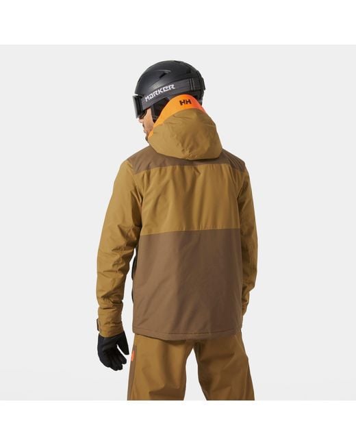 Helly Hansen Brown Powdreamer 2.0 Jacket for men