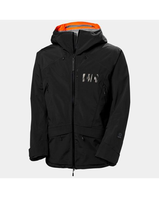 Helly Hansen Black Sogn Tinden Shell Jacket for men