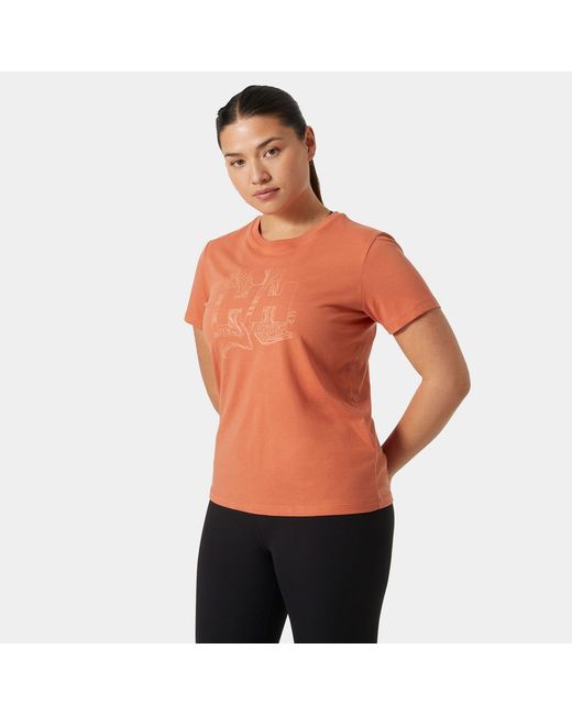 Helly Hansen Orange Hh® Tech Logo T-shirt