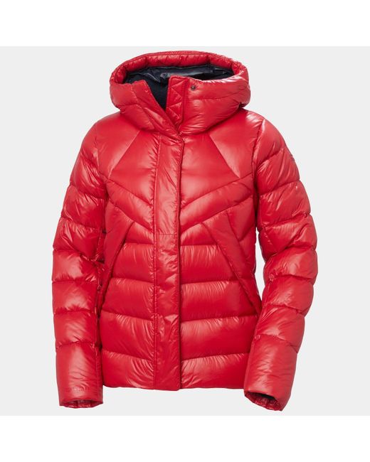 Helly Hansen Red Winter Bliss Down Jacket