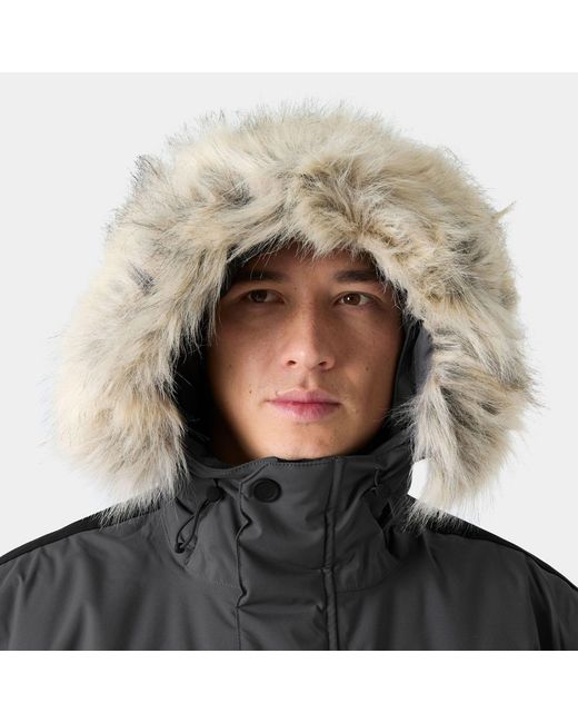 Helly Hansen Gray Reine Winter Parka for men