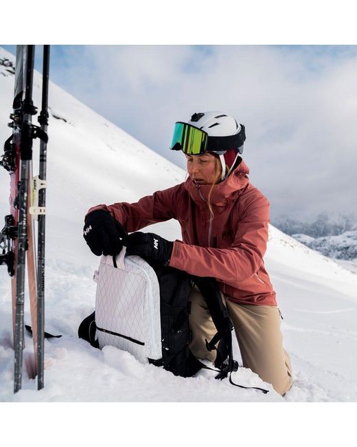 Helly Hansen Brown Verglas Backcountry Ski Shell Jacket