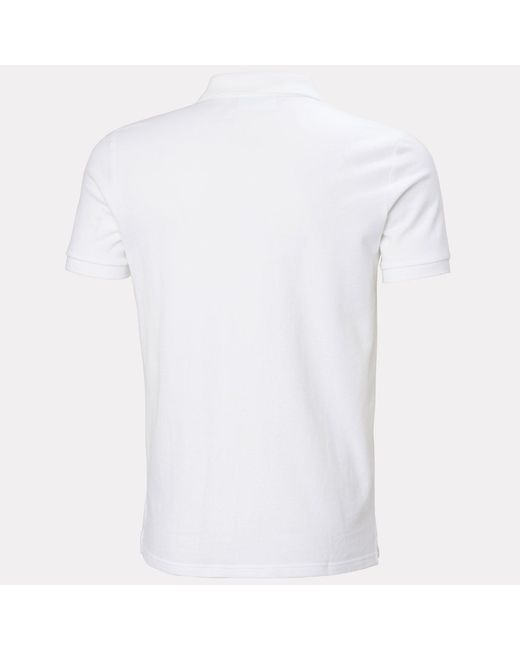 Helly Hansen White Hudson Polo for men