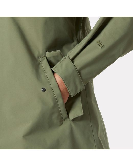 Helly Hansen Green Valentia 2.0 Raincoat
