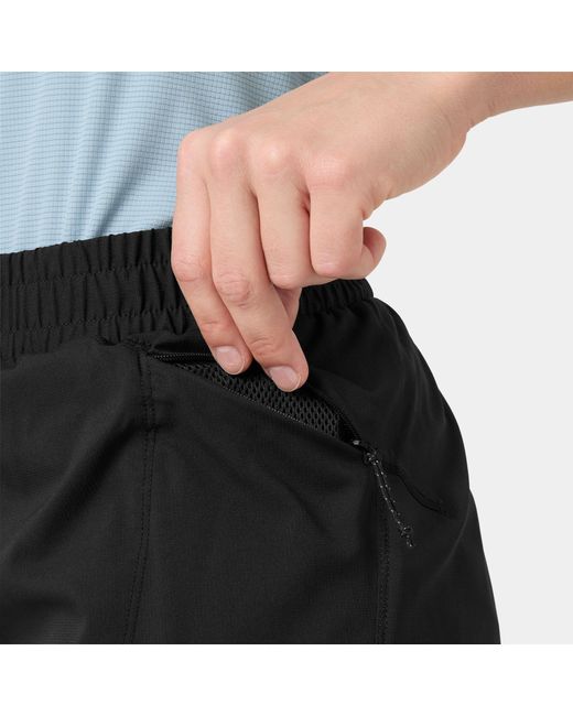 Helly Hansen Black Trail Shorts 3"