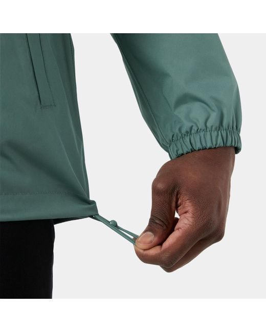 Helly Hansen Green Vancouver Rain Jacket for men