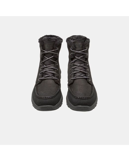 Helly Hansen Black Garibaldi V3 Waterproof Leather Boots for men
