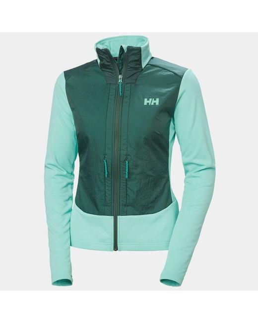 Helly Hansen Green Versalite Hybrid Fleece Jacket