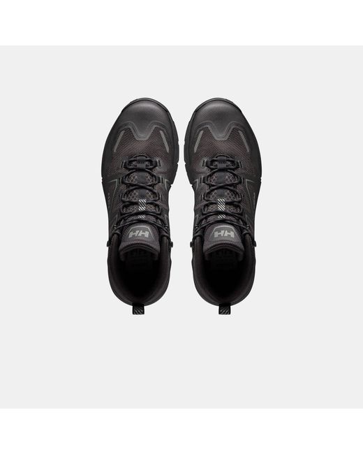 Helly Hansen Black Cascade Mid Low-Cut Helly Tech Boots for men